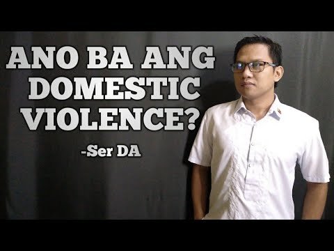 ANO BA ANG DOMESTIC VIOLENCE Criminology Vlog 24
