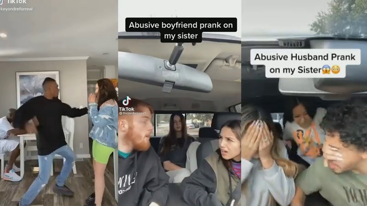 Abusive BoyfriendHusband prank on Sister
