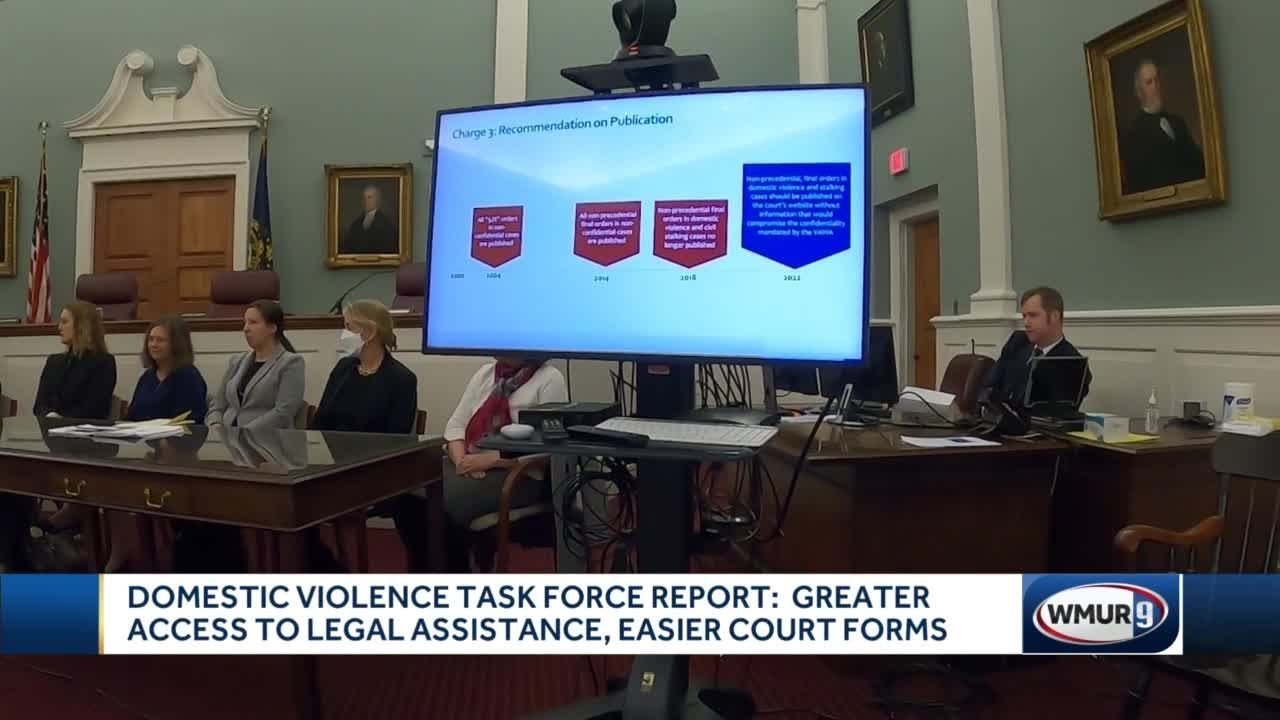 Domestic violence task force calls for more legal assistance easier