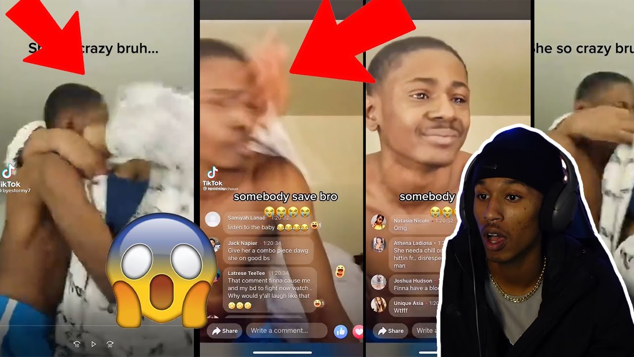 Dre Hughes Beat by His Girl On Live MUST SEE