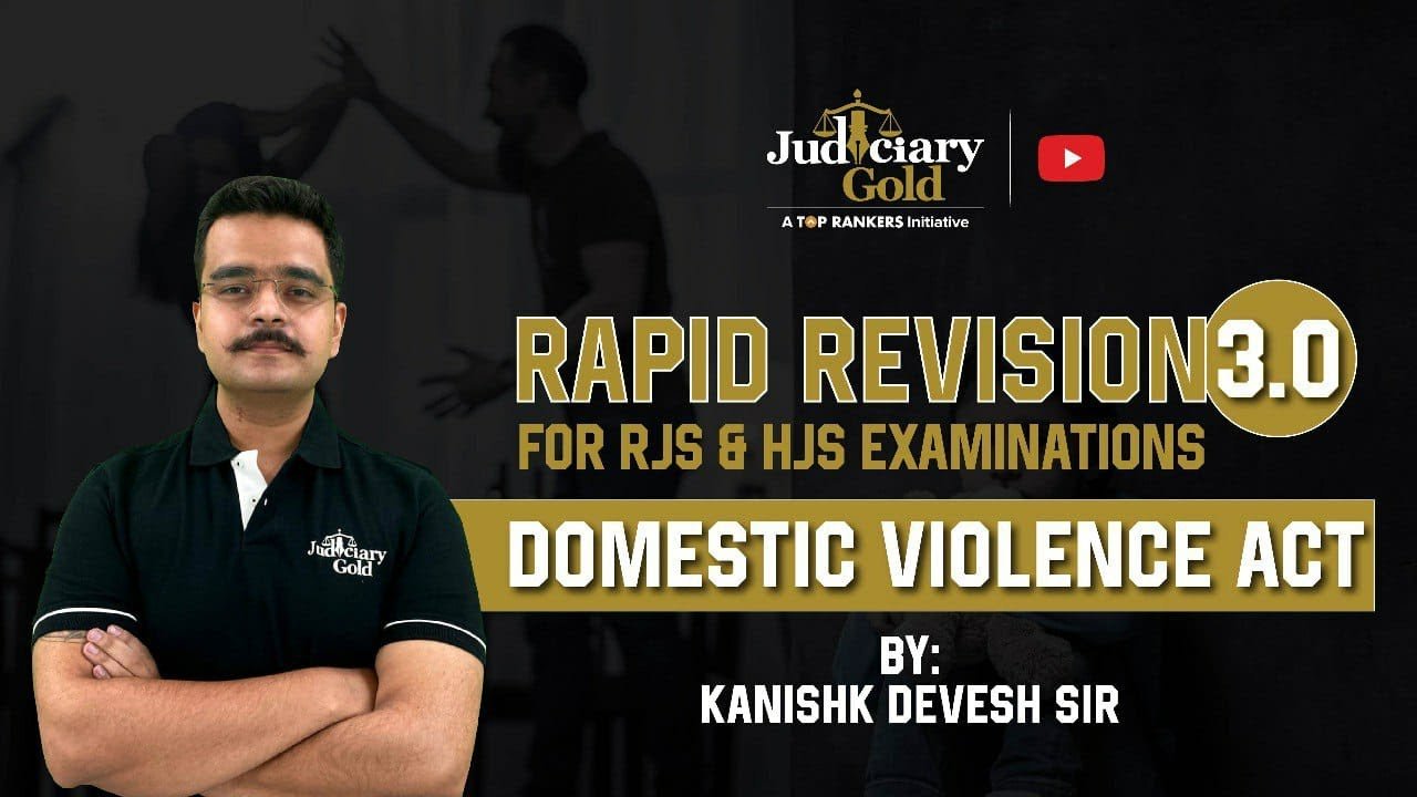 Domestic Violence Act By Kanishk Devesh Sir Rapid Revision