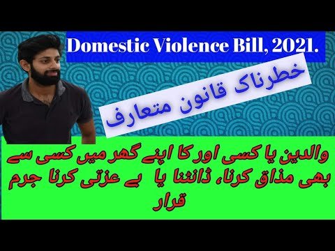Domestic violence bill 2021 Domestic violence Domestic violence