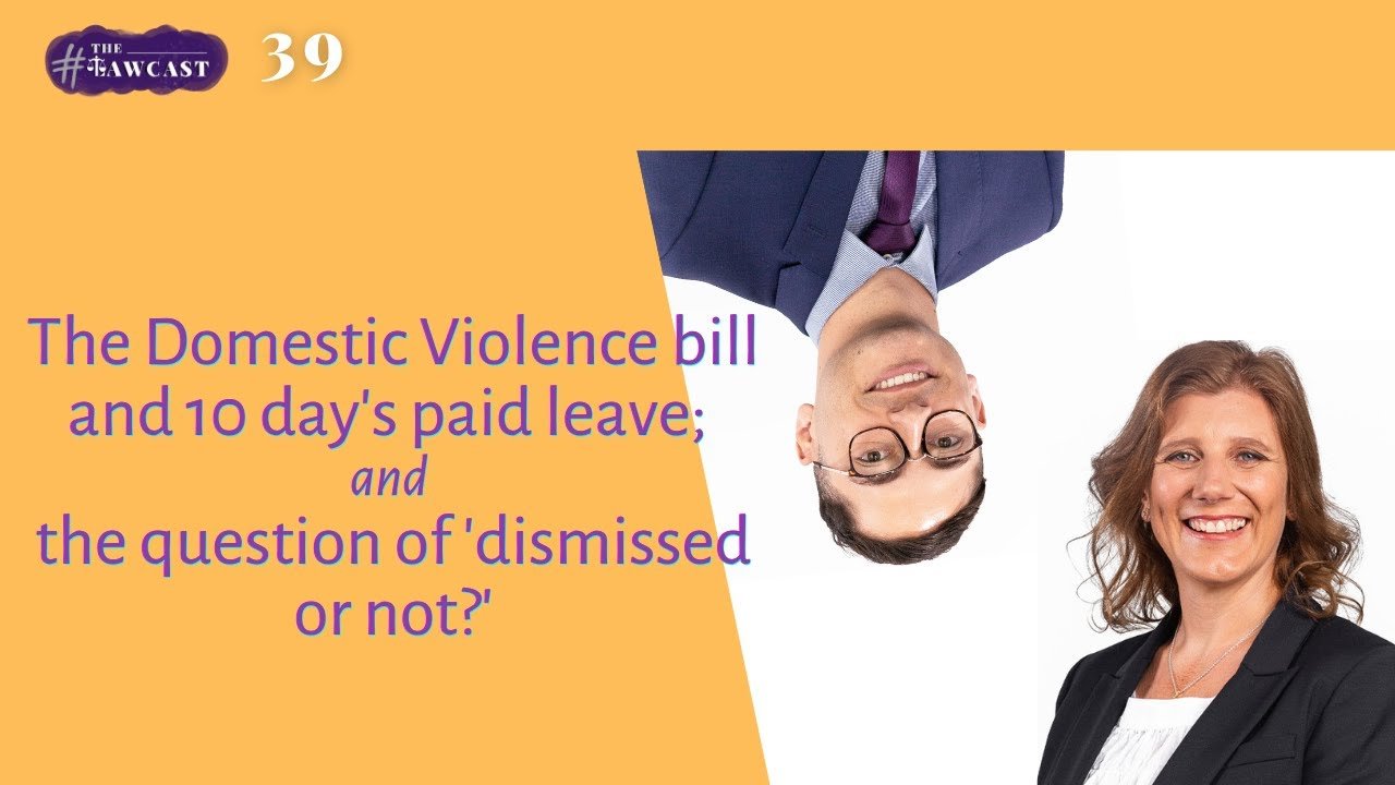 Domestic Violence bill and 10 day39s paid leave and the