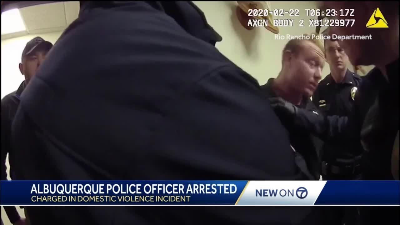 Officer39s uniform cut off during arrest for domestic violence