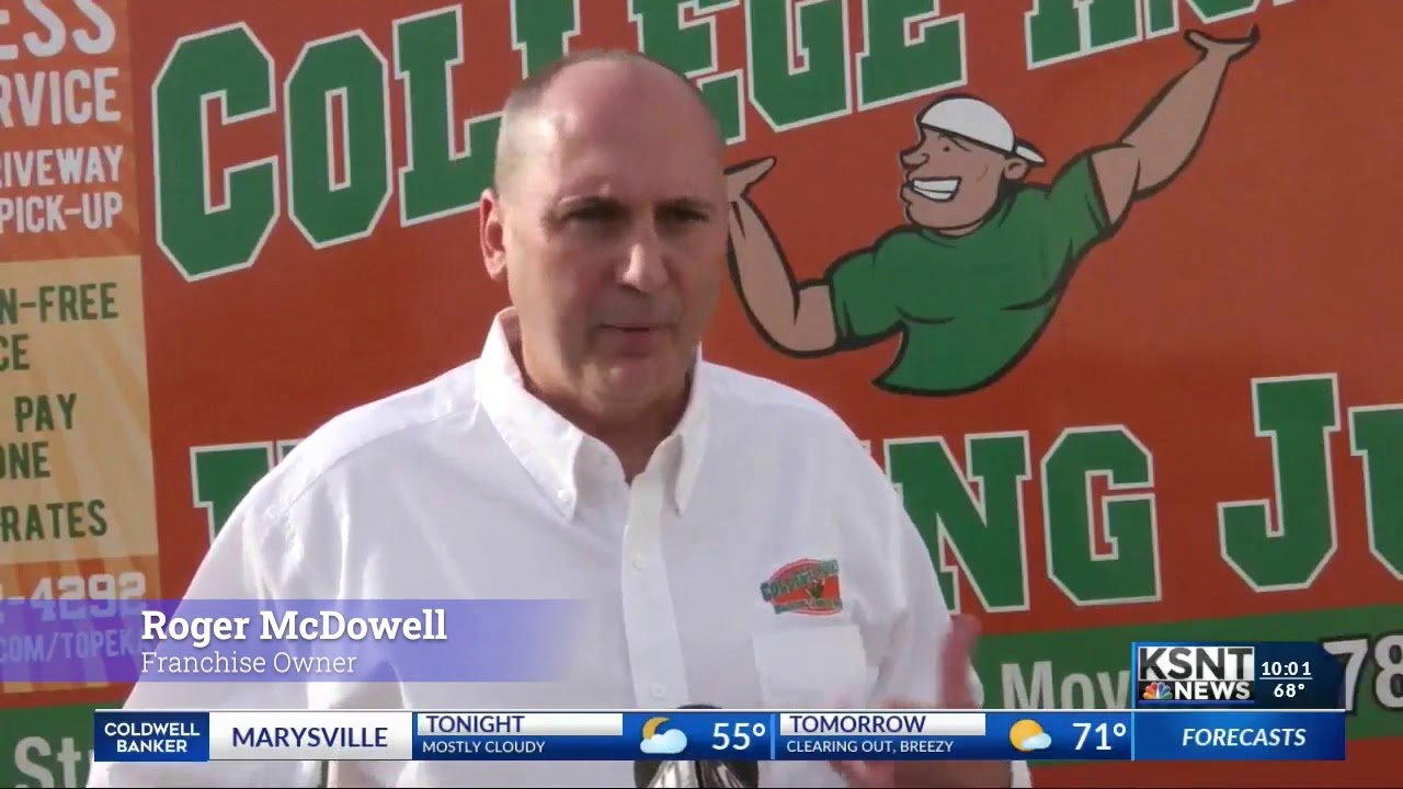 College Hunks Hauling Junk and Moving Donates Free Moves to