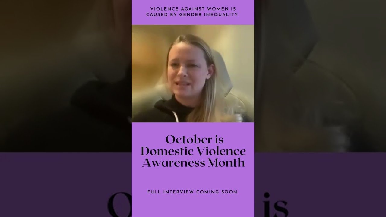 October is Domestic Violence Awareness Month shorts