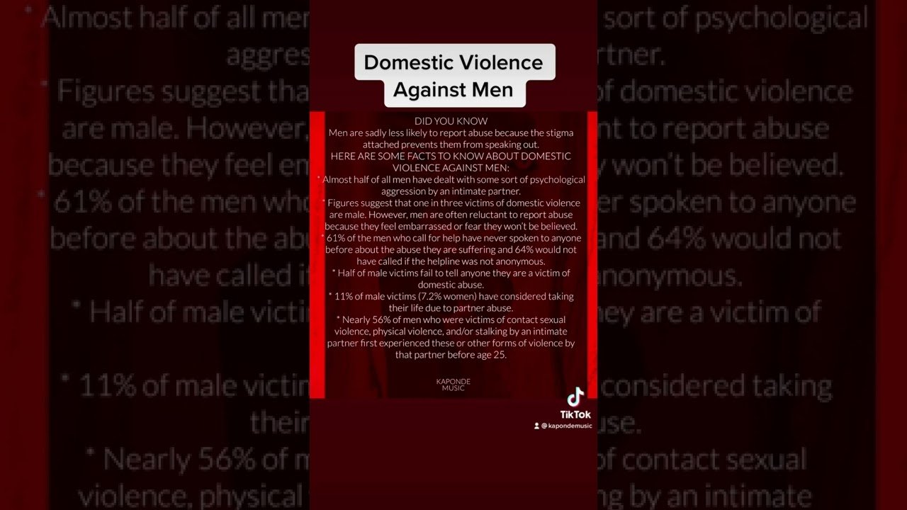 Domestic Violence Against Men womenabusingmen toxicrelationships abuseawareness