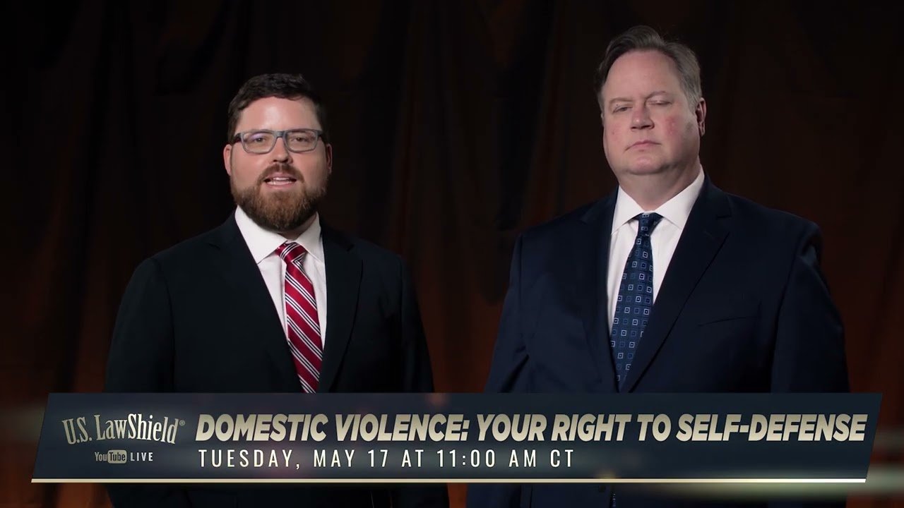 Domestic Violence Your Right to Self Defense Trailer