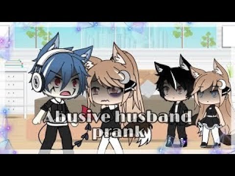 Abusive husband prank Lyna moonlight Gacha Life