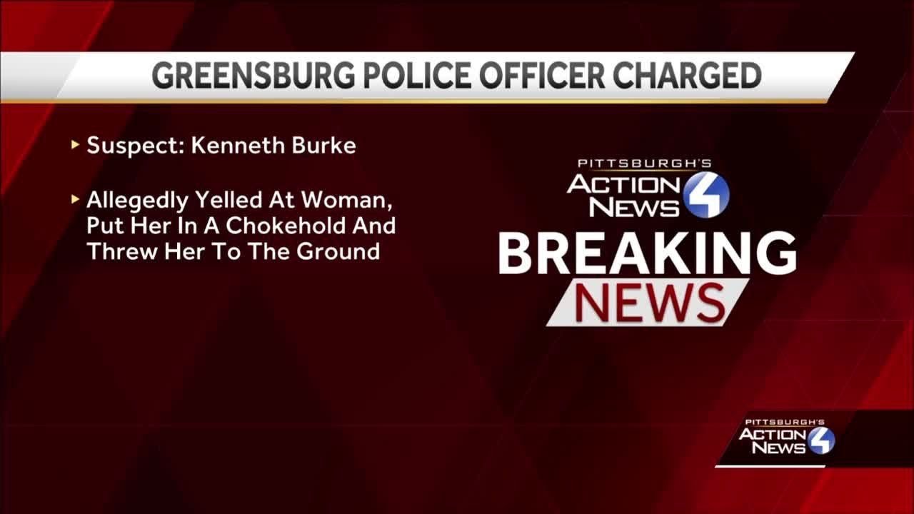 Greensburg police officer charged in domestic violence case