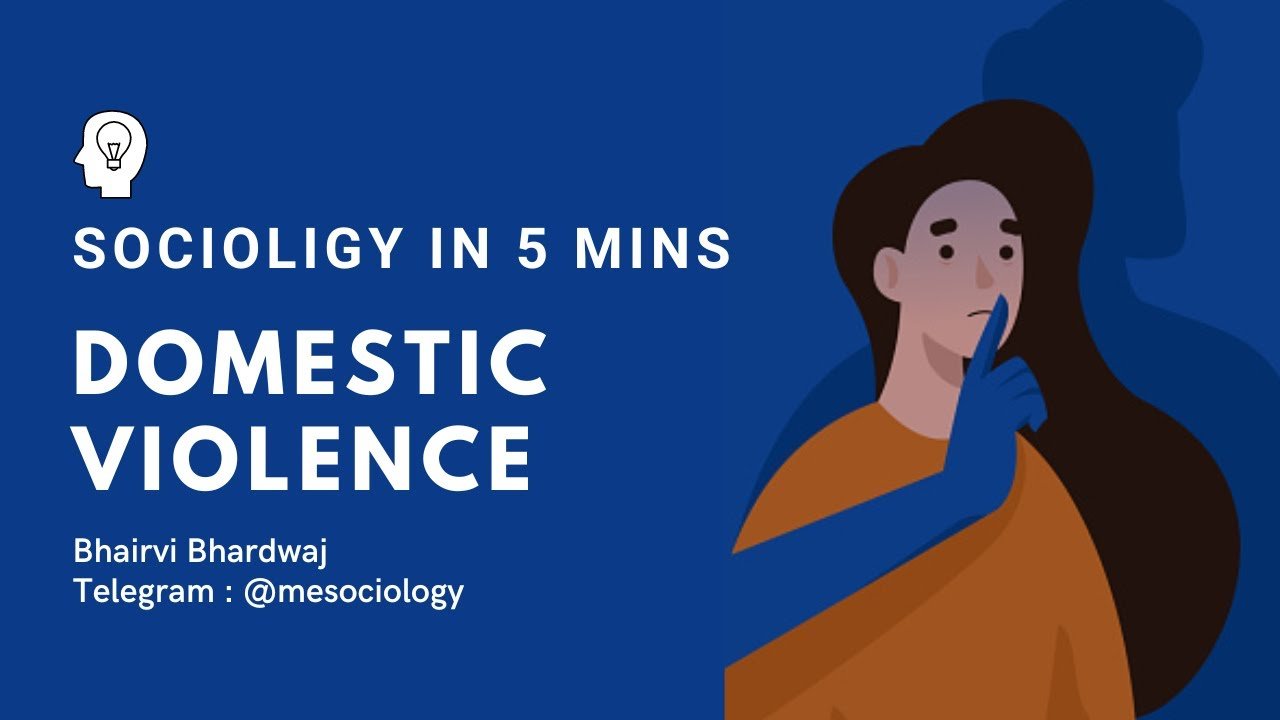 Domestic Violence Sociology in 5 minutes CUET MA