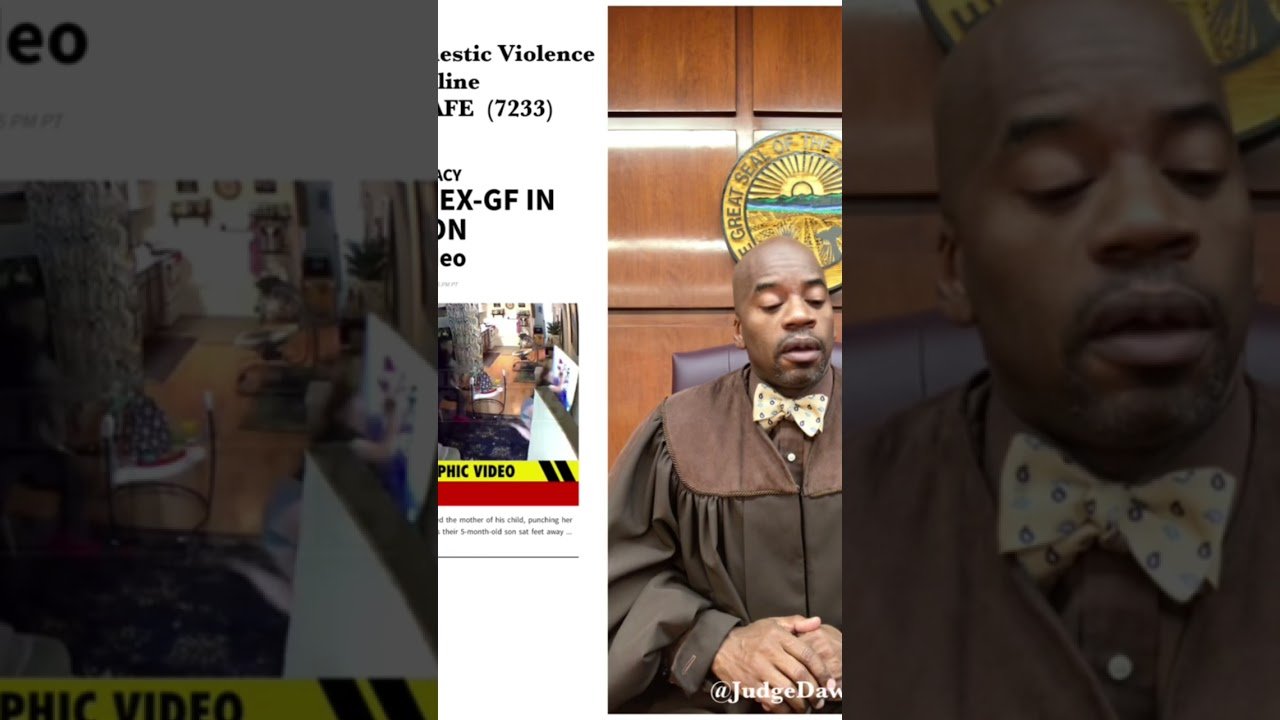 Domestic Violence must STOP domesticviolence courttv court judgedawson