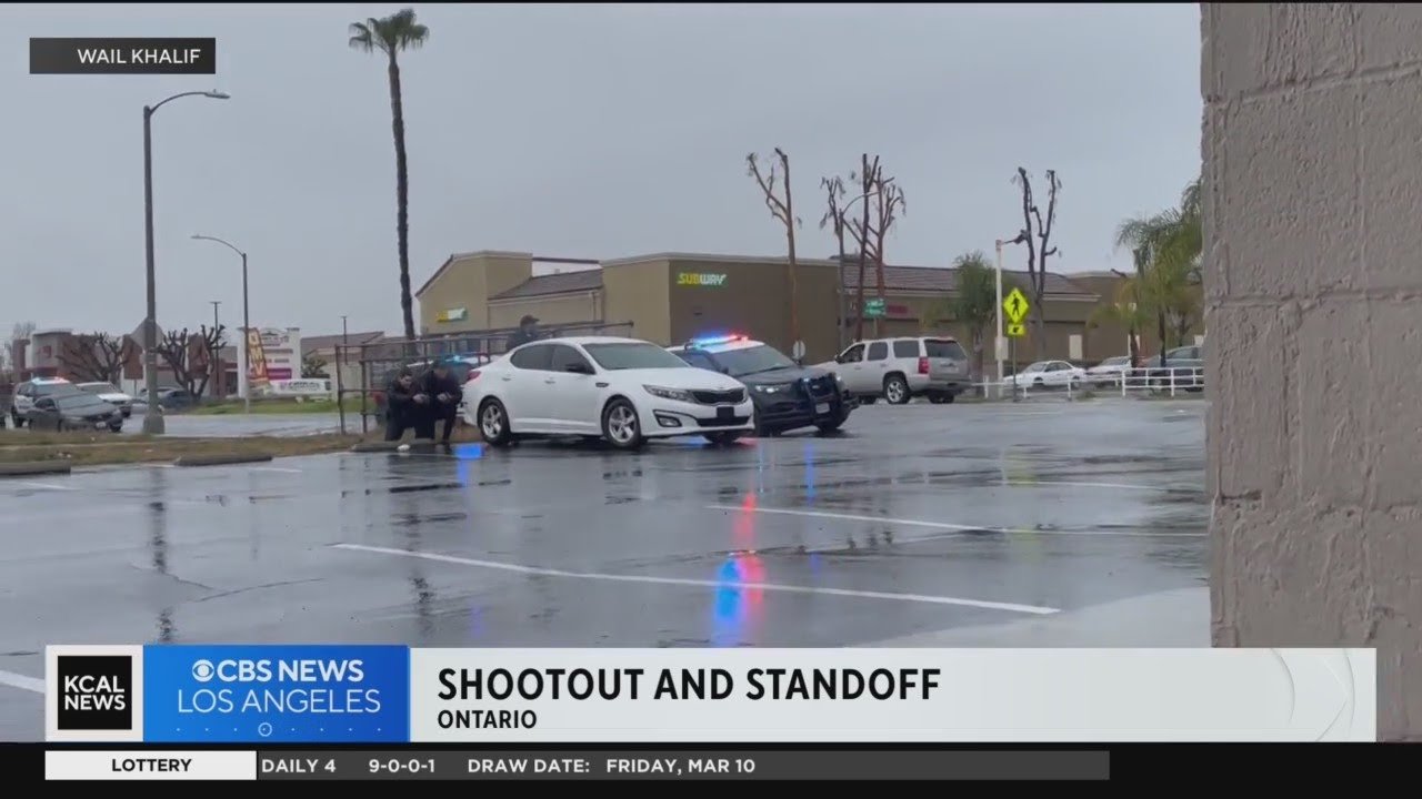 Domestic violence suspect gets in shootout and standoff with Ontario