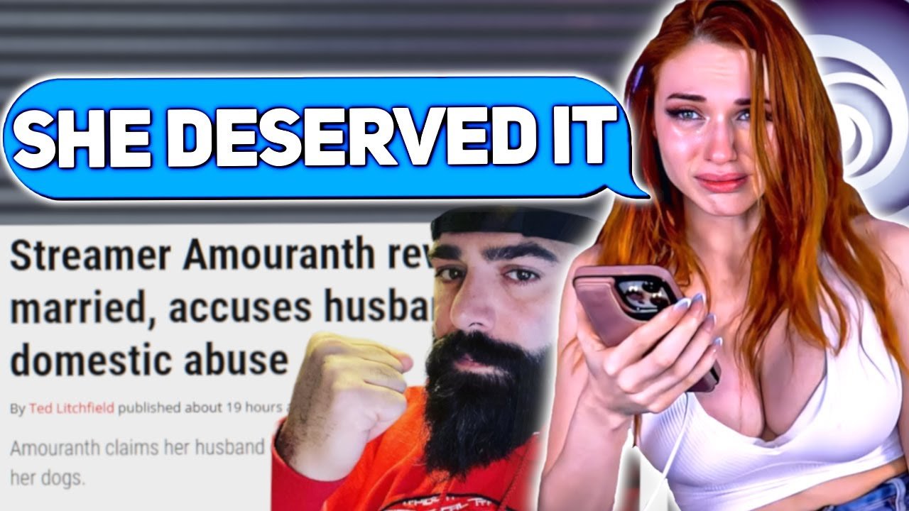 Amouranth39s Abusive Husband DEFENDED AND GLORIFIED KeemStar Goes Insane