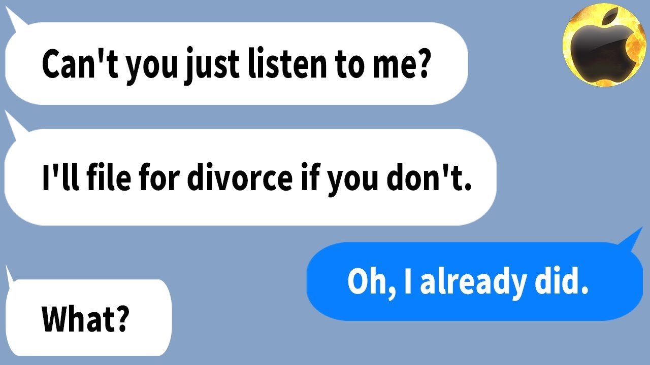 【Apple】Abusive husband threatened divorce Wife files first his response Shock