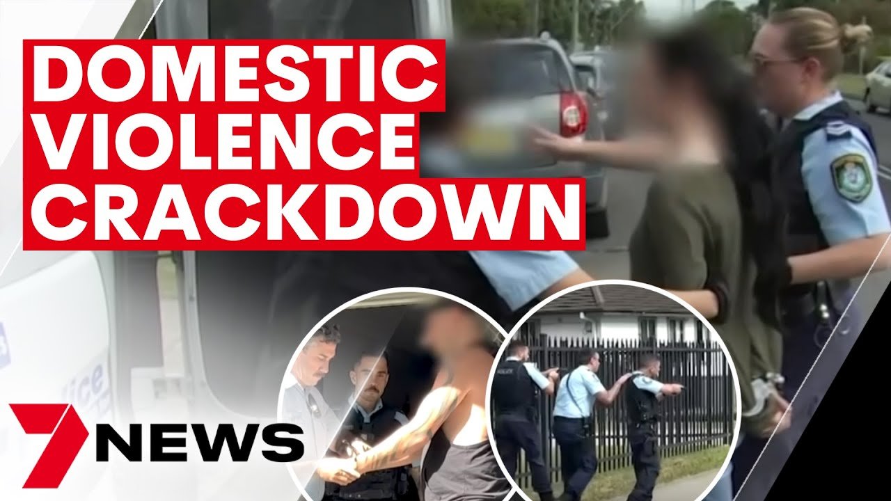 Domestic violence arrests across New South Wales 7NEWS