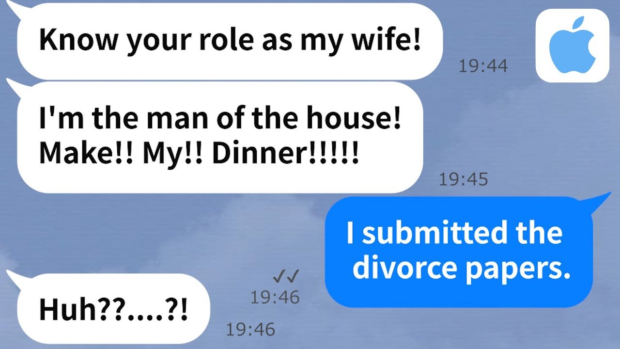 【Apple】Alcoholic husband abuses his wife in front of his coworker