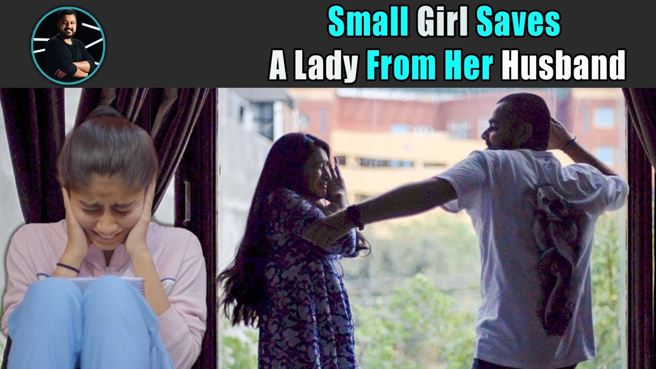 Small Girl Saves A Lady From Her Husband Rohit