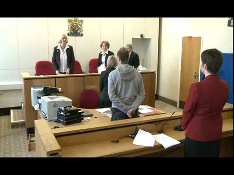 Domestic violence courtroom introduction