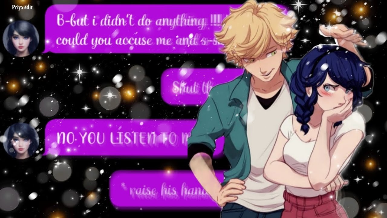 Miraculous texting story • When your Mafia husband raise his