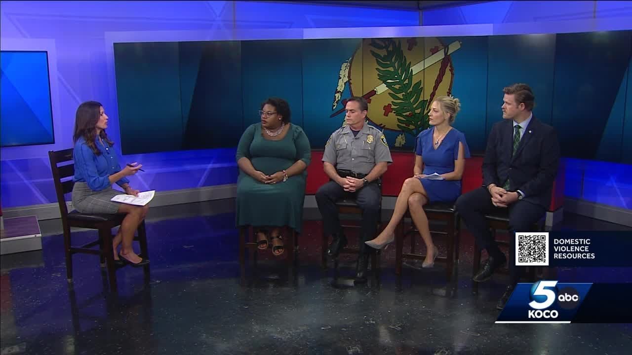 Oklahoma lawmakers law enforcement and experts discuss domestic violence epidemic