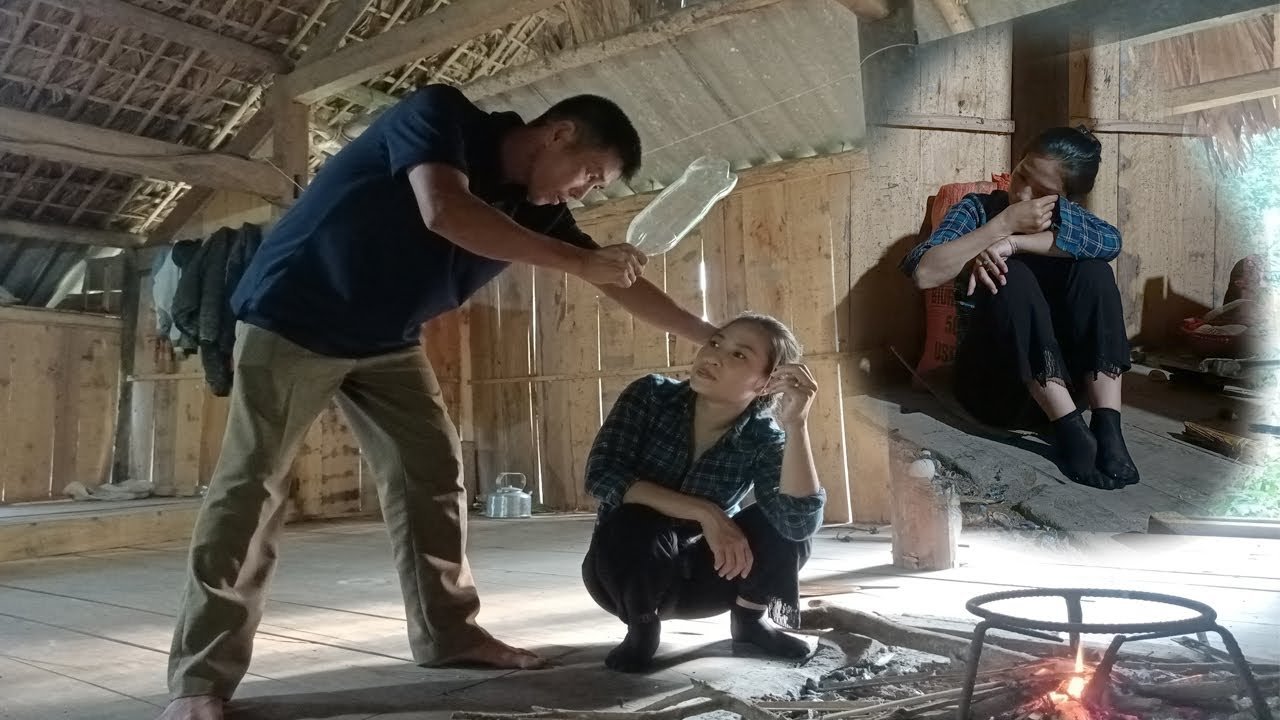 The abusive husband an alcoholic constantly scolded the girl @nguyenphapmydailylife