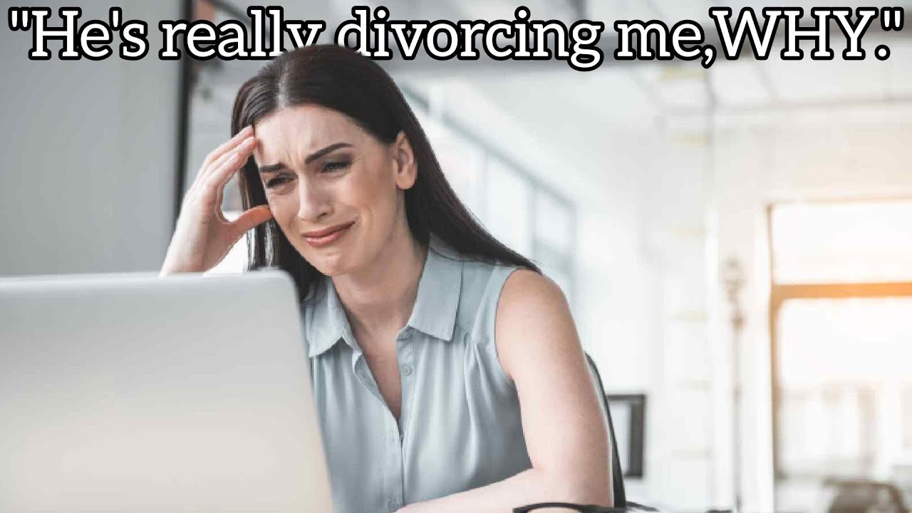 Savage Husband Serves Wife Divorce Papers